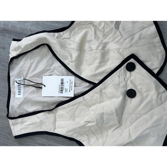 SOVERE Express Waistcoat in Neutral - Picture 4 of 6